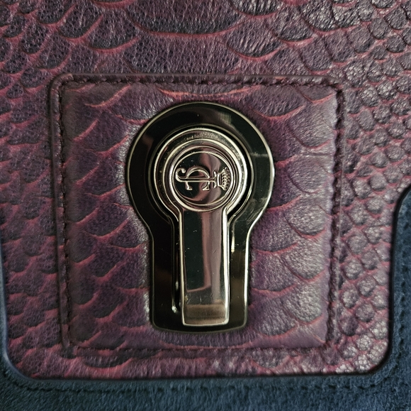 Juicy Couture Snakeskin Leather and Suede Shoulder Bag - Picture 16 of 16